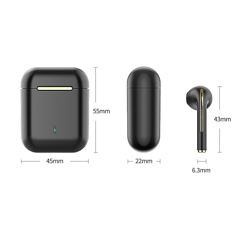 Xiaomi J18 Wireless Bluetooth com microfone, compatível com Android e IOS